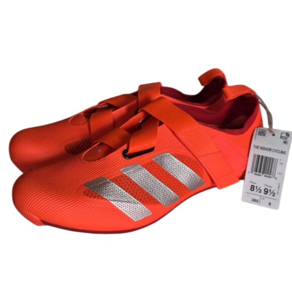 NWT Adidias Solar Red Indoor Cycling Shoe Unisex - Picture 1 of 7